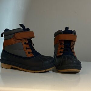 Kids' Navy and Brown Boots from Children’s Place